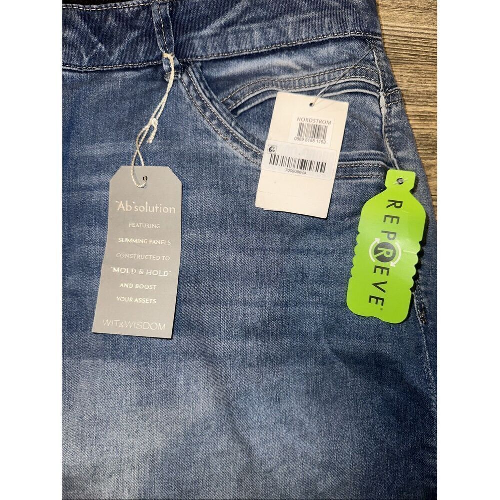 Wit & Wisdom Women’s Absolution Skyrise Denim Stretch Shorts. Size 20W. NWT. Z - Picture 3 of 11